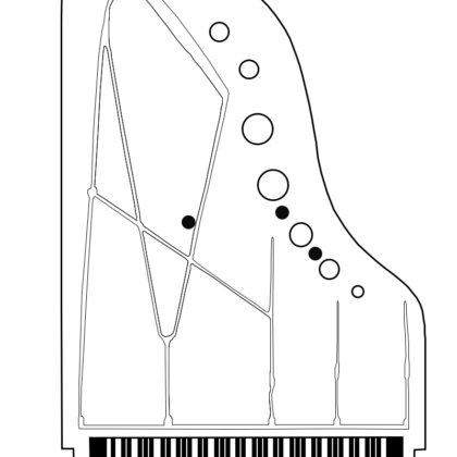 REMIC P 6100 Piano placing